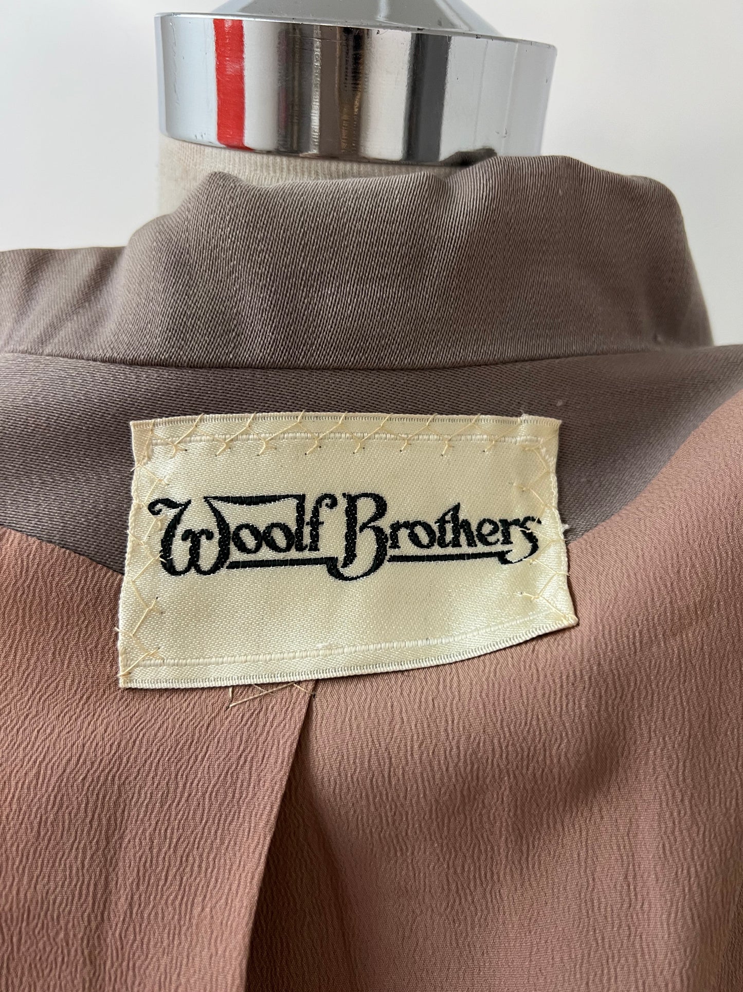 1940 1950 Vintage Lilli Anne Style Two Tone Gabardine Jacket