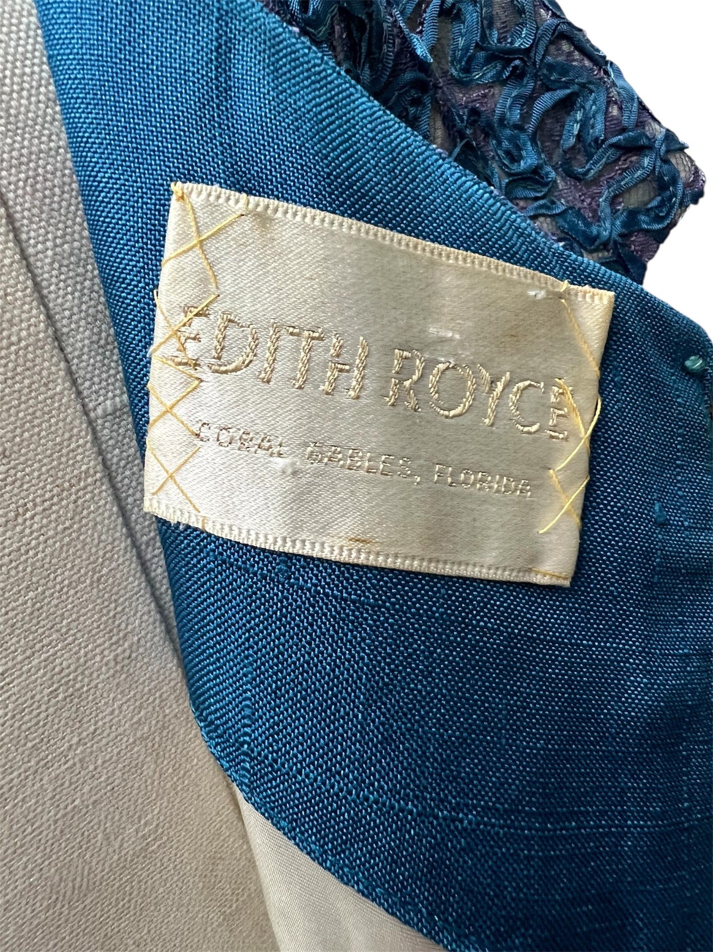 JUST ARRIVED! 1950's Vintage Edith Royce Silk Cocktail Wiggle Dress Perfect