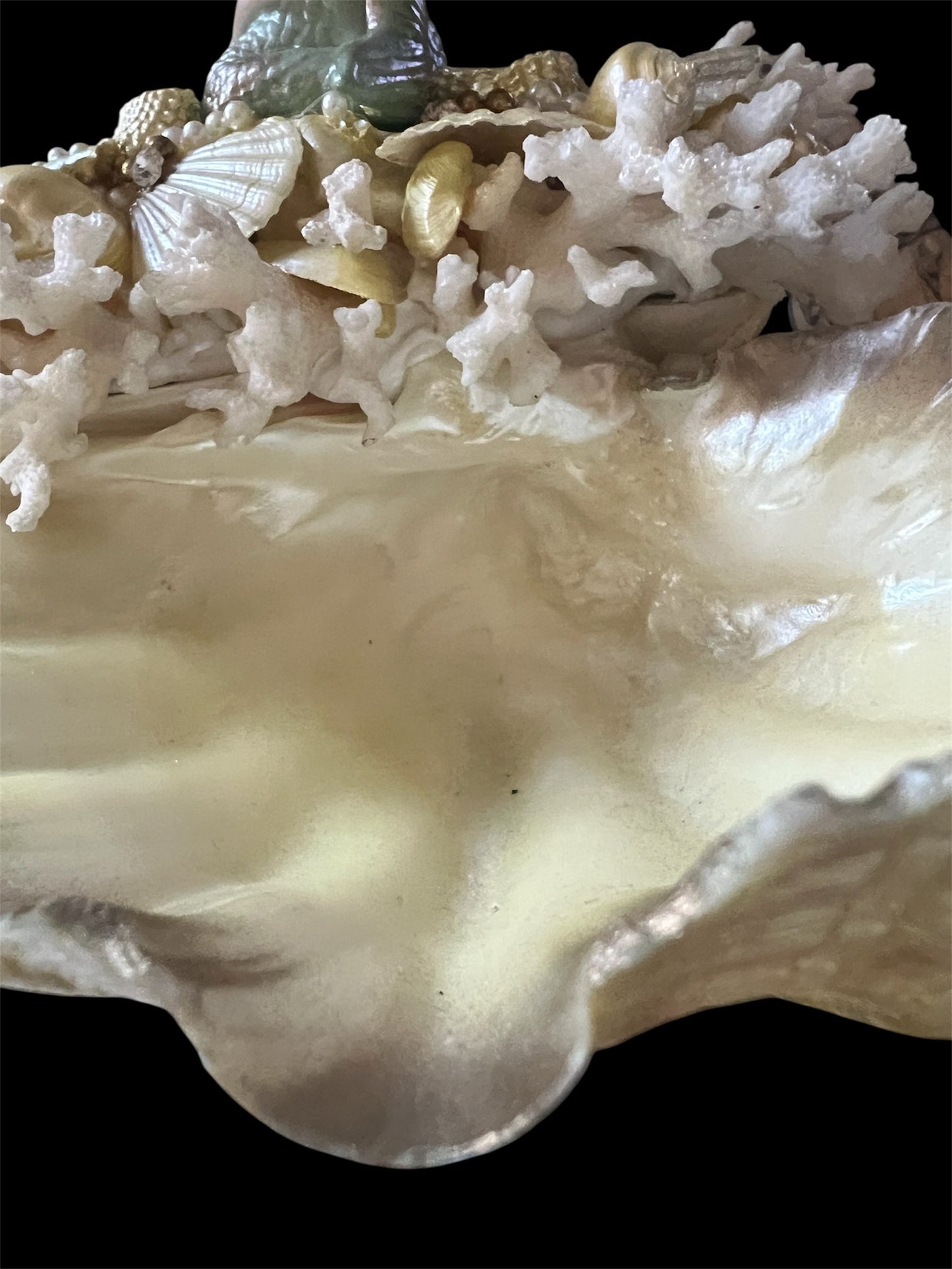 SOLD! JUST ARRIVED! 1950 Vintage Rare Mermaid Shell Dish So Perfect