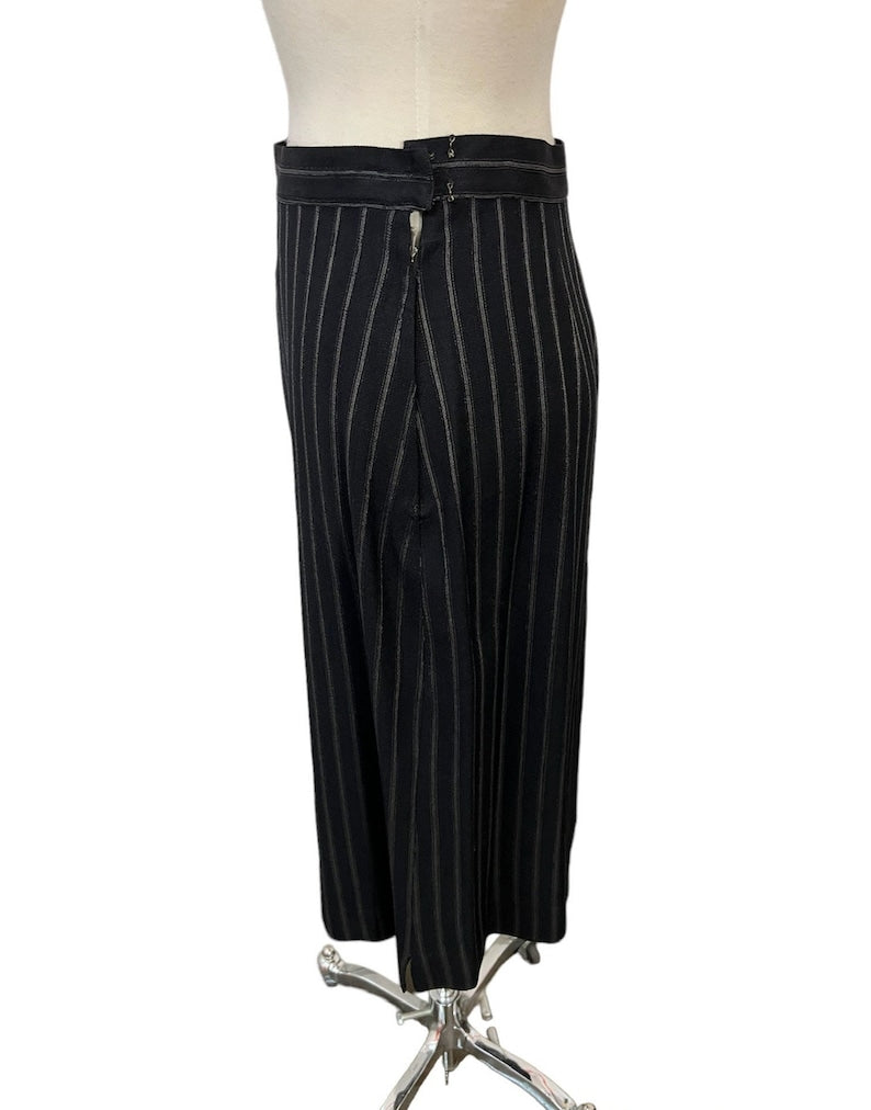 SOLD! 1941 Beautifully Custom Tailored Pin Stripe Wool Gabardine Suit Perfection