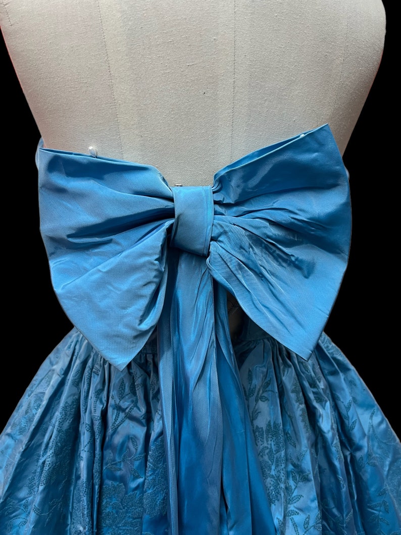 SOLD! 1950's Vintage Evening Cocktail Prom Bubble Dress Dead Stock Original Tags