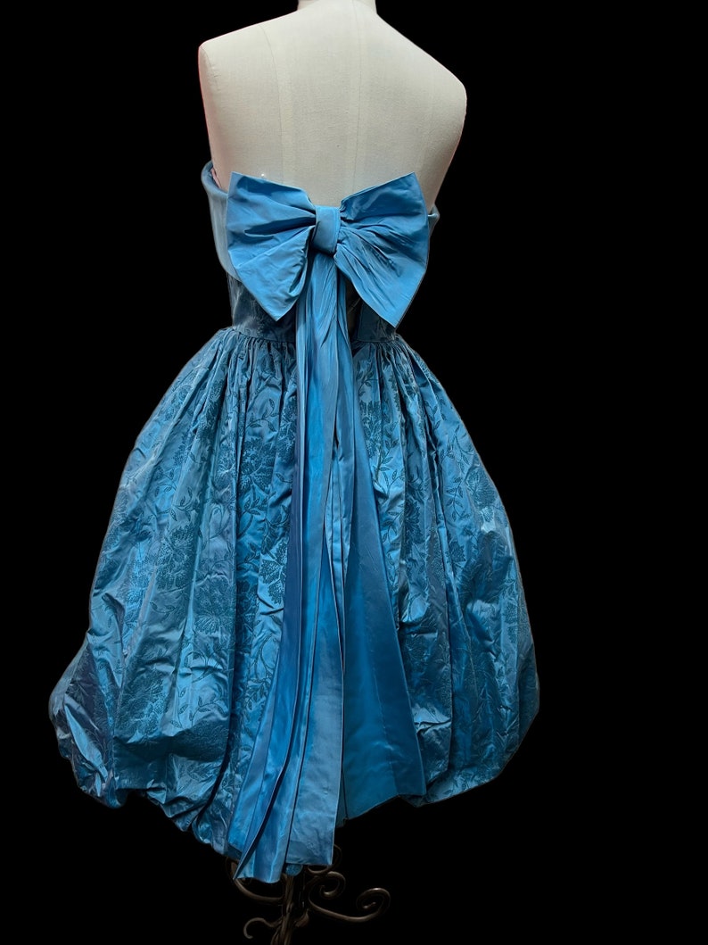 SOLD! 1950's Vintage Evening Cocktail Prom Bubble Dress Dead Stock Original Tags