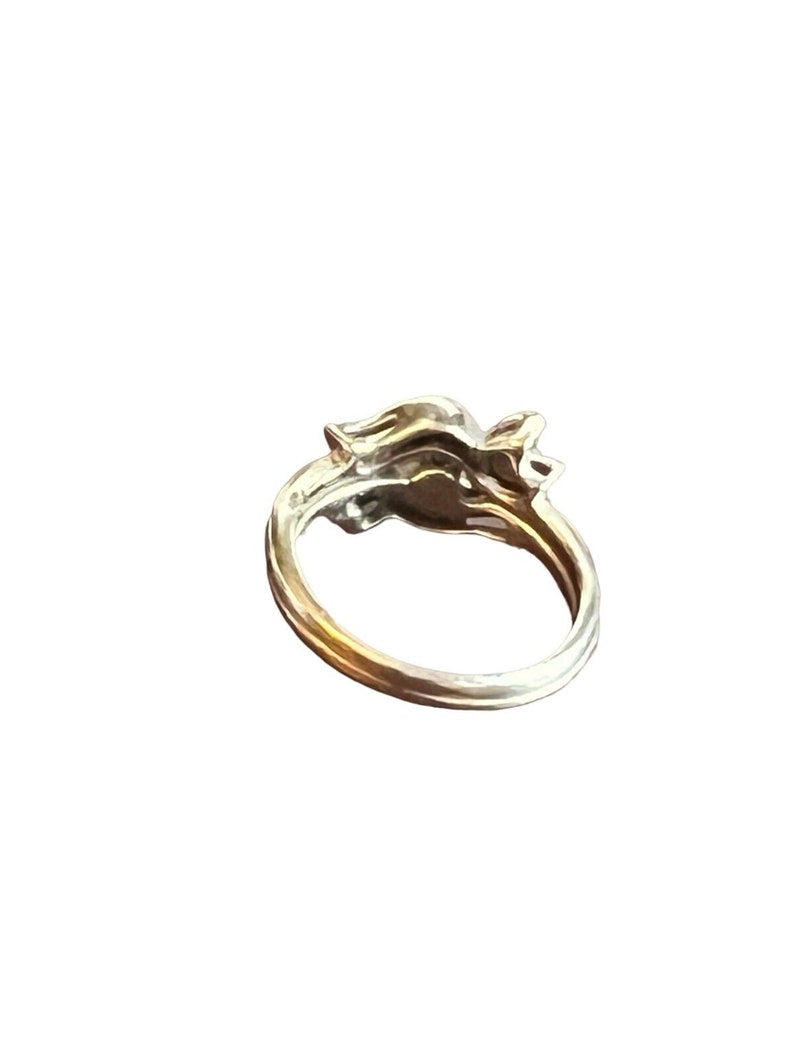 SOLD! Antique Estate Vtg Art Deco 1930 14K White Gold Approx .72cts of Diamonds Wedding Ring