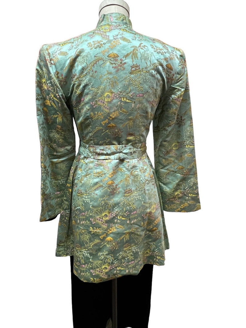 SOLD! 1930's 1940's Two Piece Chinese Lounge Silk Set Fantastic A Real Rare Find