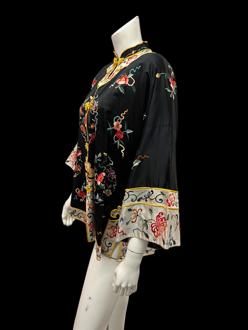 SOLD! 1920's 1930's Chinese Silk Jacket A Real Rare Find
