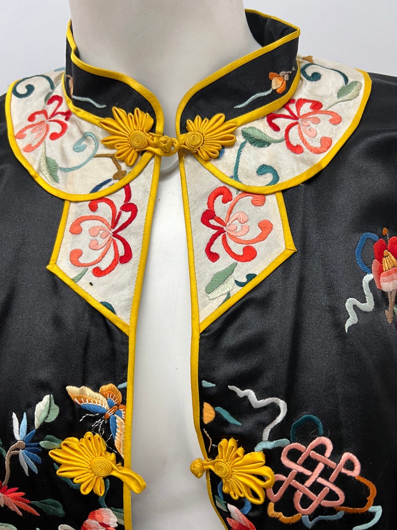 SOLD! 1920's 1930's Chinese Silk Jacket A Real Rare Find