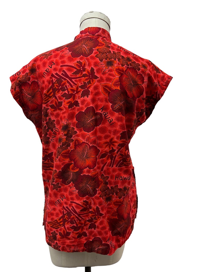 SOLD! 1940 1950 Vintage Royal Hawaiian Tea Timer Shirt with Patch Pockets