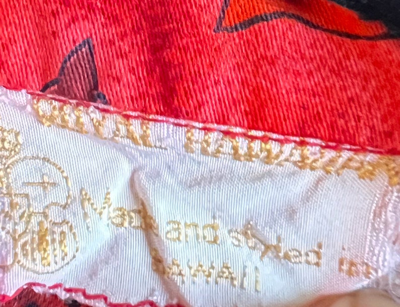 SOLD! 1940 1950 Vintage Royal Hawaiian Tea Timer Shirt with Patch Pockets