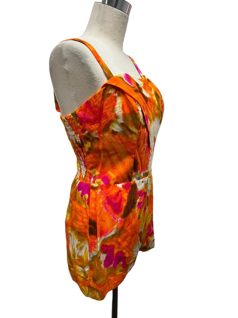 SOLD! 1950 1960 Vintage Paradise Hawaii Swimsuit Romper Large Size 14