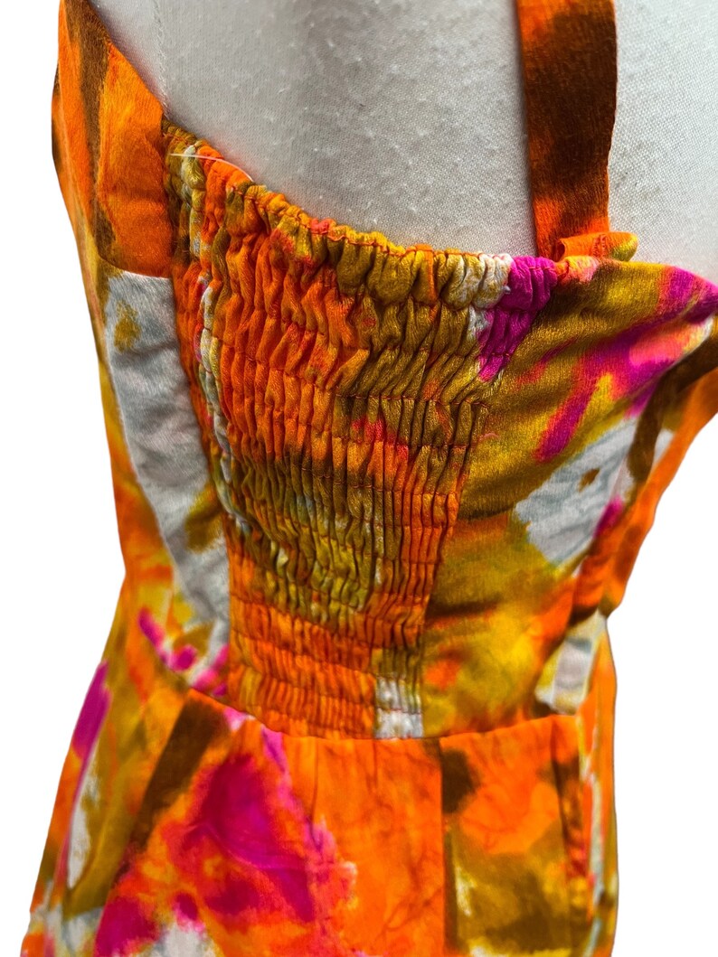 SOLD! 1950 1960 Vintage Paradise Hawaii Swimsuit Romper Large Size 14