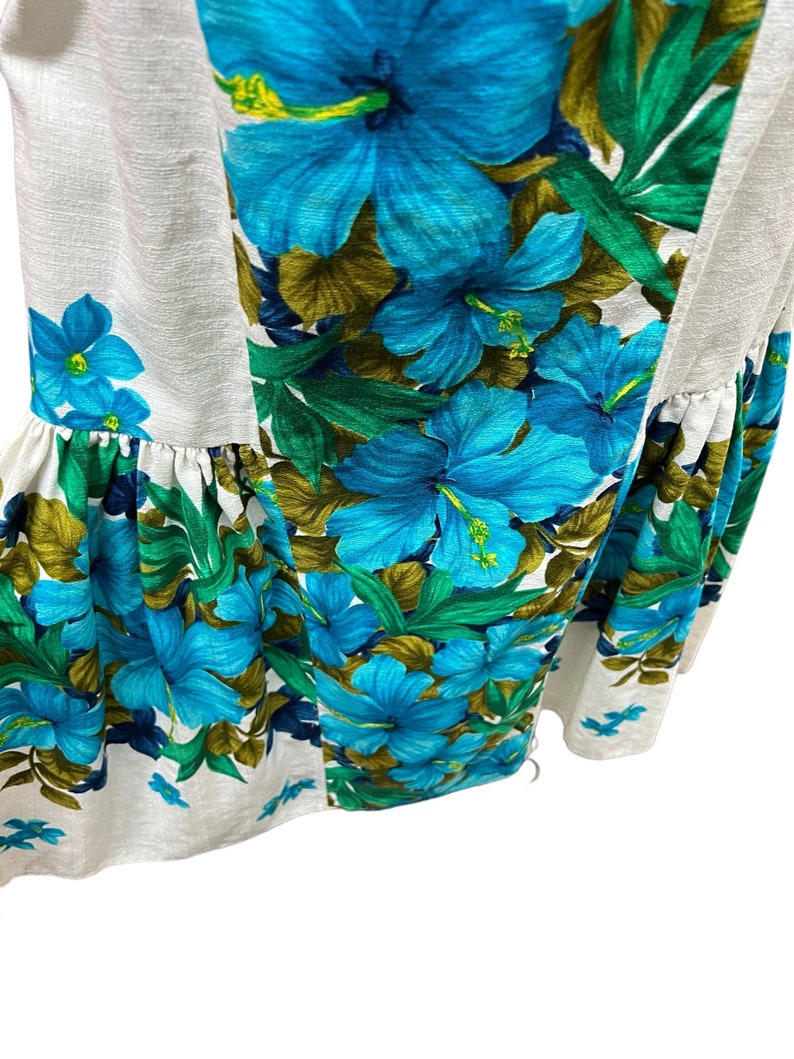 Early 1960's Made in Hawaii Mermaid Dress Perfect for Tiki Oasis