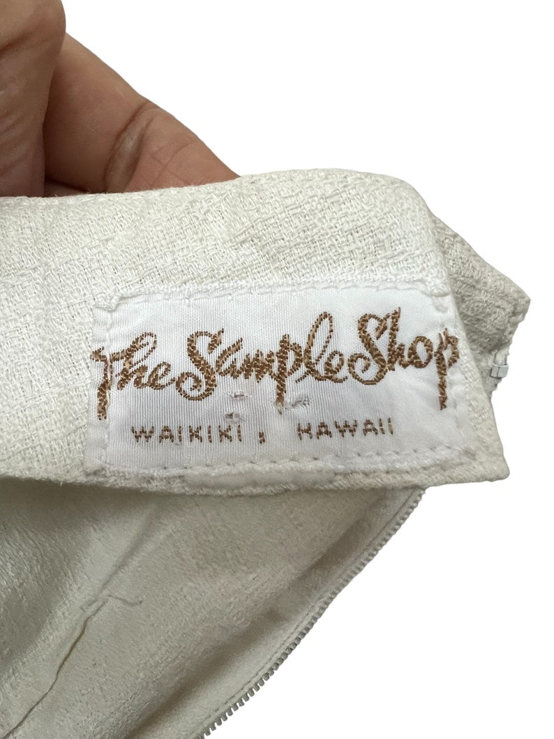 Early 1960's Made in Hawaii Mermaid Dress Perfect for Tiki Oasis
