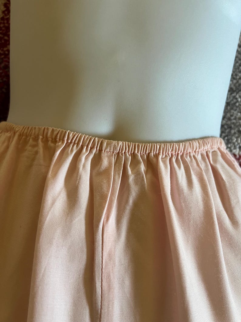 SOLD! 1940's 1950's Rare Vintage Soft Pink Embroidered Silky Lounging PJ's