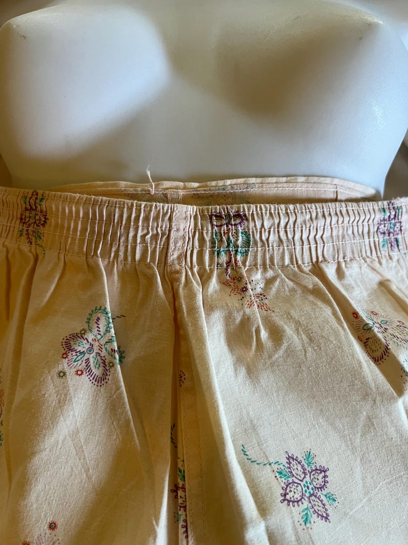 1940's 1950's Rare Vintage Soft Cotton Lounging PJ's