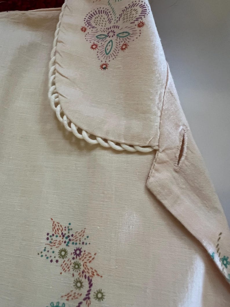 1940's 1950's Rare Vintage Soft Cotton Lounging PJ's