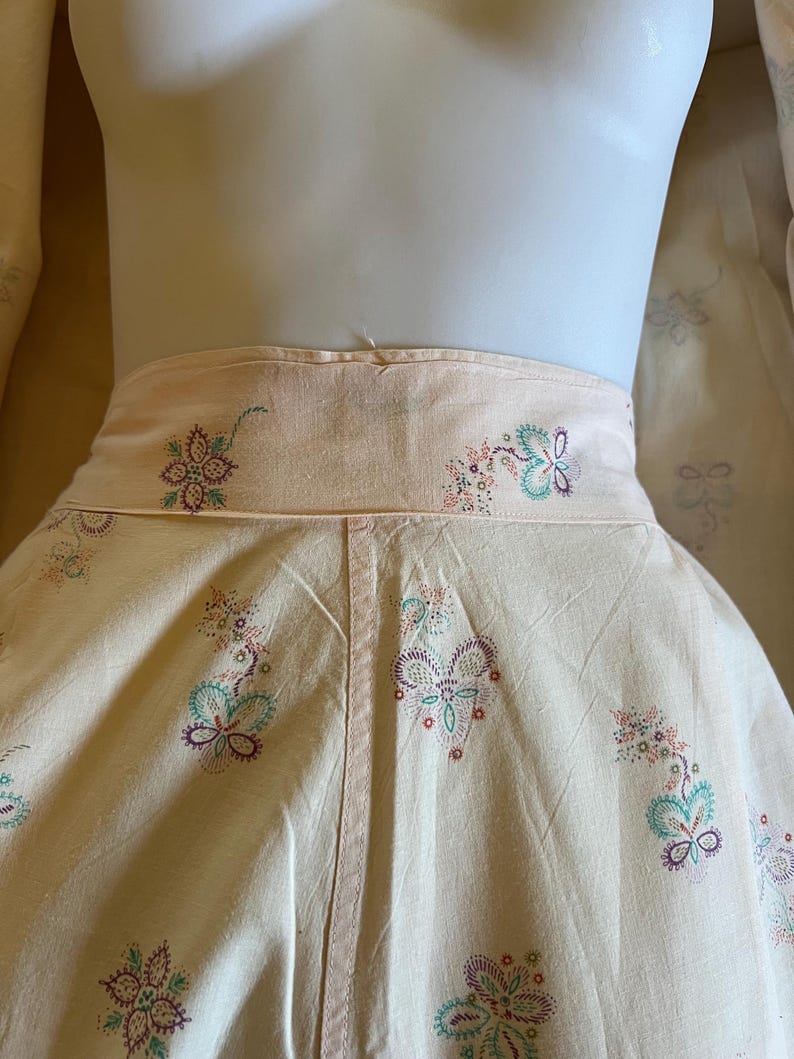 1940's 1950's Rare Vintage Soft Cotton Lounging PJ's