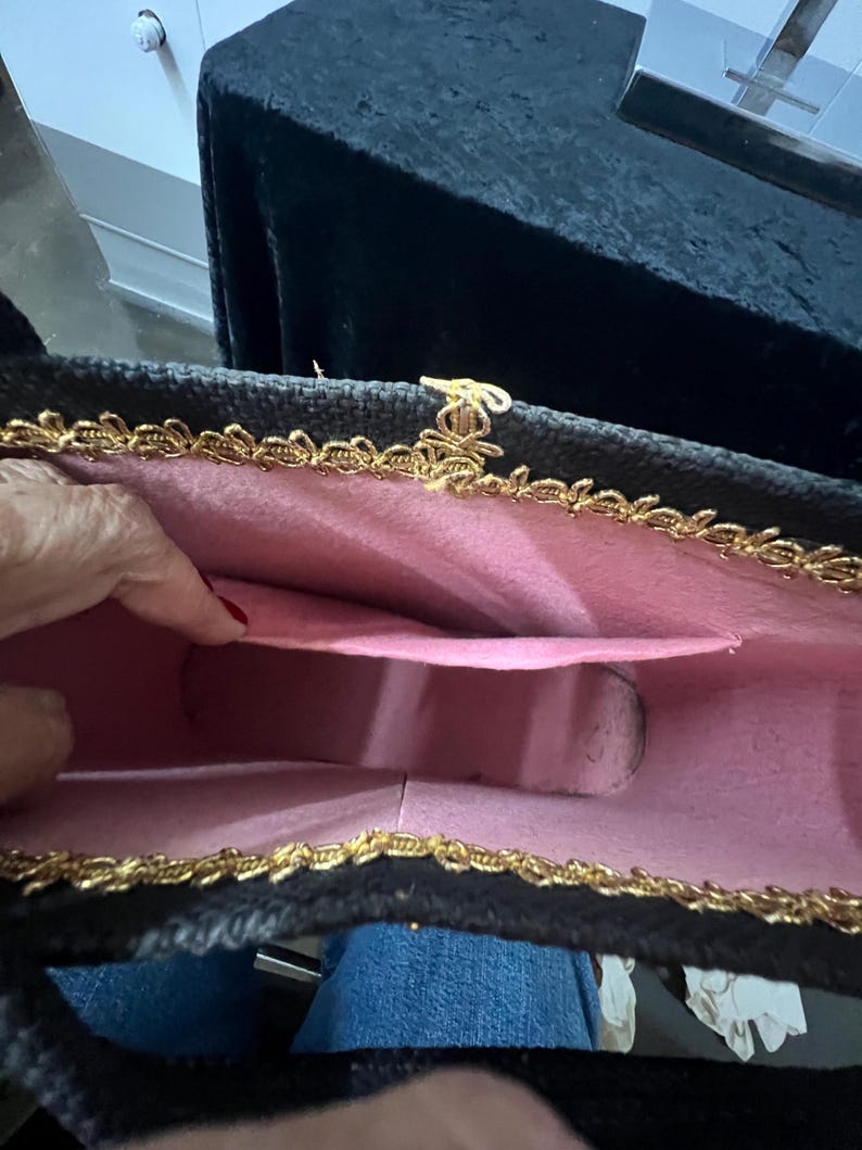 SALE!! 1960's Poodle Box Purse Enid Collins Style