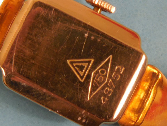 SOLD! 1940 Vintage 18K Gold Estate Imaco Ladies Watch