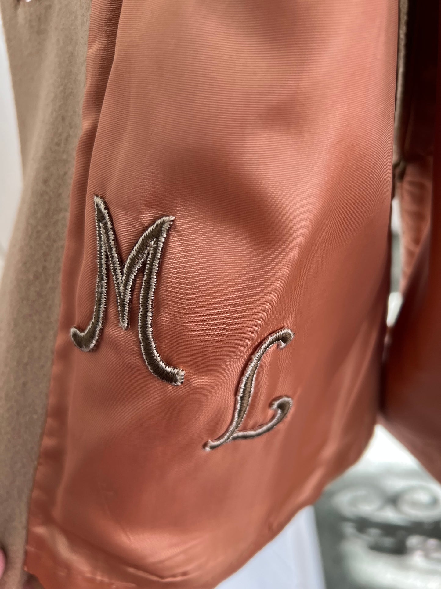 1960's Vintage Faux Leopard with Wool Cape Poncho Coat