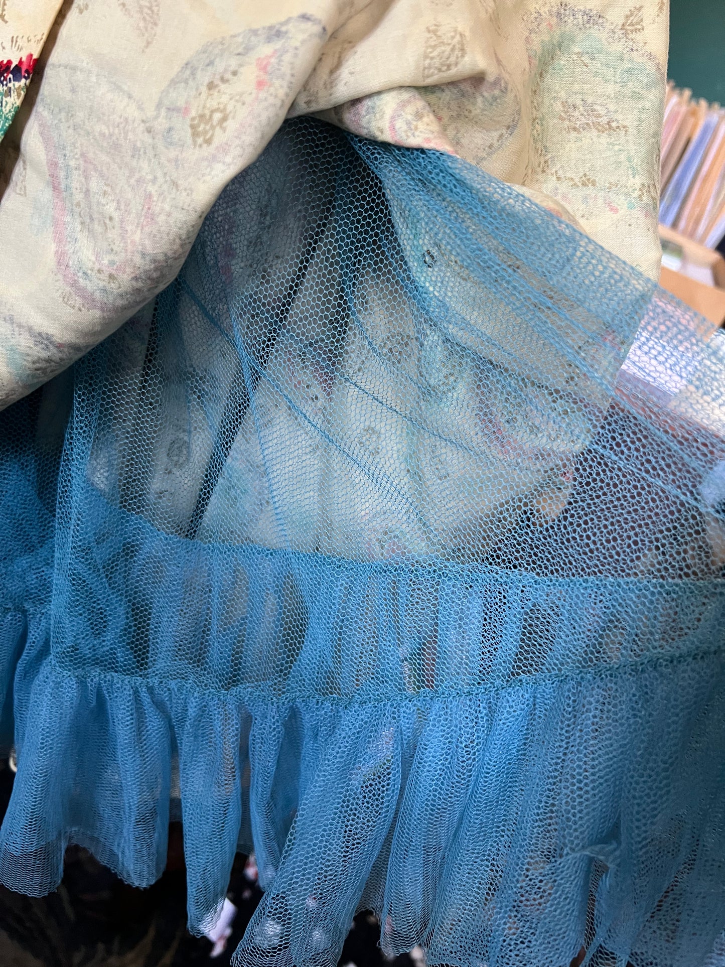 JUST ARRIVED! 1950's Vintage Summer Dress With Rhinestone & Sequins Gorgeous