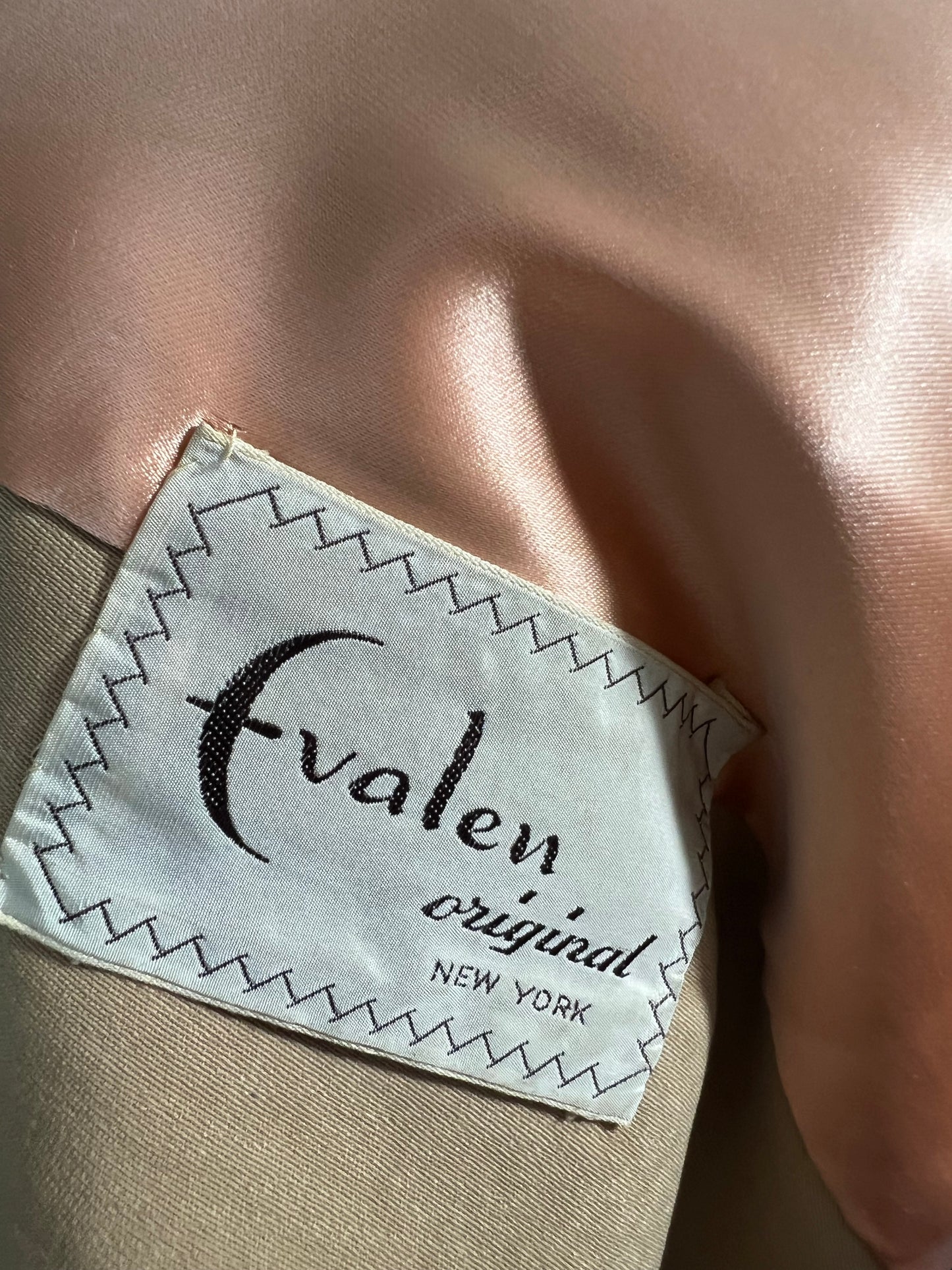 1940's Vintage Wool Gab Beaded Evening Swing Coat Beautiful & Perfect