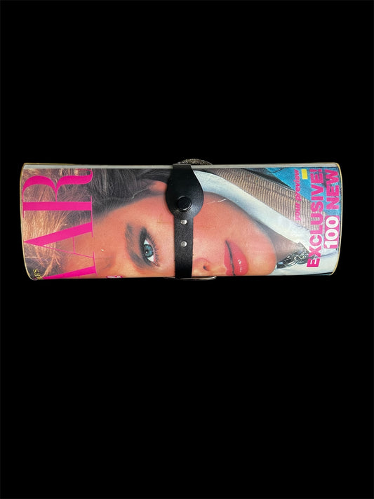 SOLD! JUST ARRIVED! 1980's Rare Vintage Original Harper's Bazaar Magazine Clutch Purse