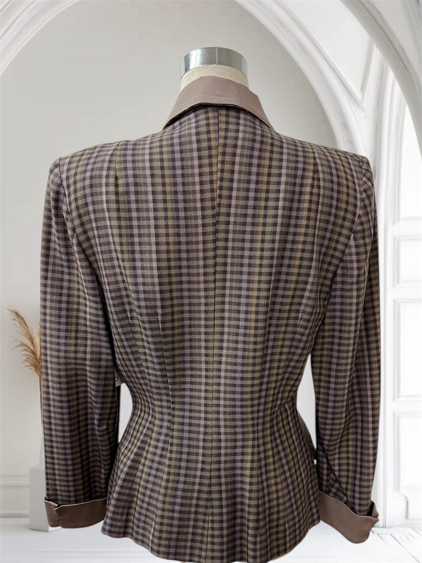 1940 1950 Vintage Lilli Anne Style Two Tone Gabardine Jacket