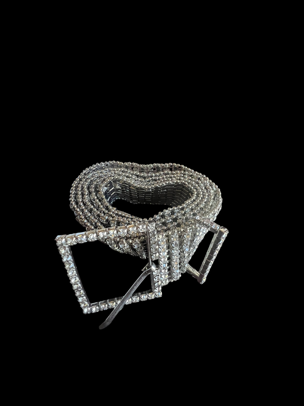 1960's Vintage Rhinestone Belt