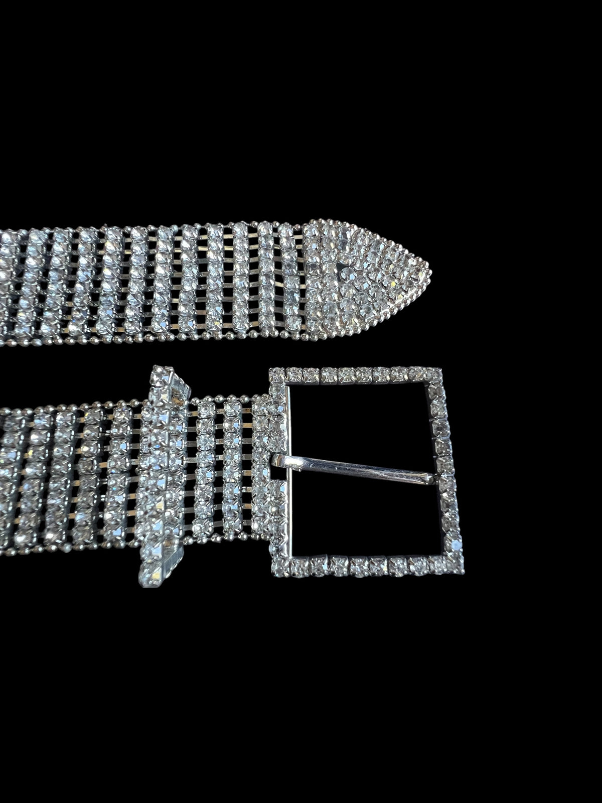 1960's Vintage Rhinestone Belt