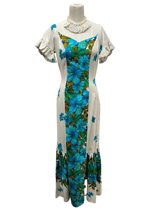 Early 1960's Made in Hawaii Mermaid Dress Perfect for Tiki Oasis