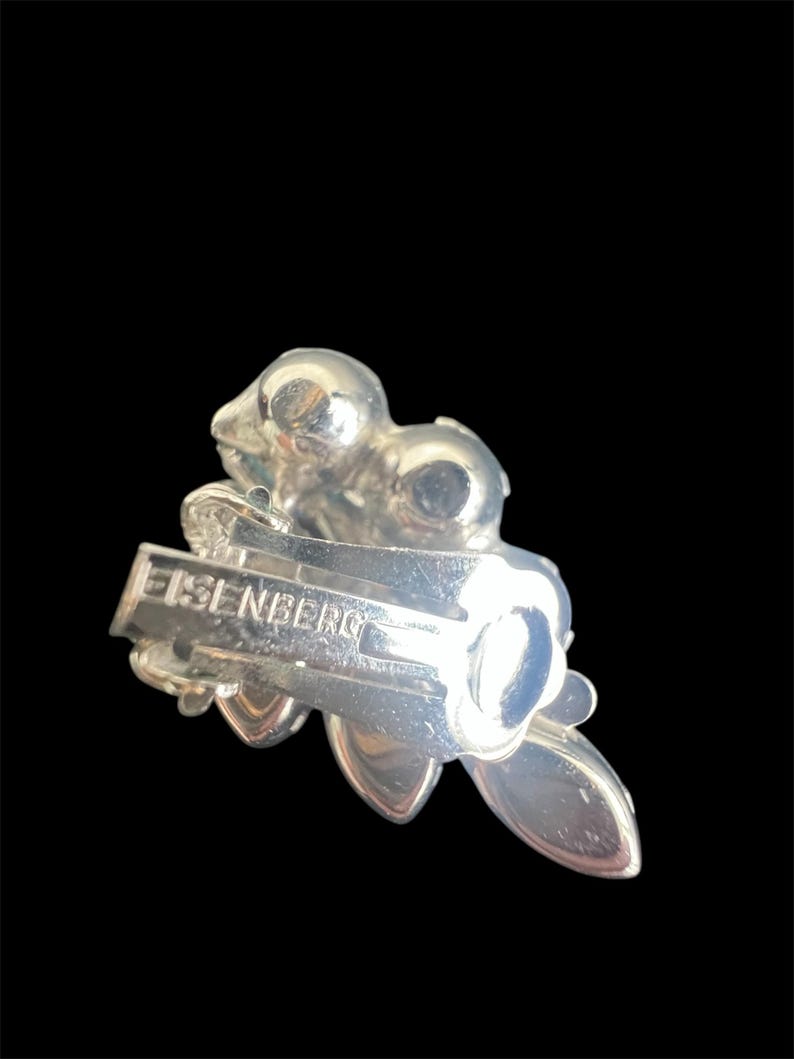 1950 Vintage Eisenberg Necklace and Earrings Set Gorgeous Beautiful