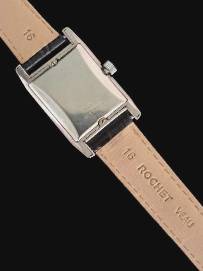 RARE Vintage 1940's Wyler Rectangular Mechanical Watch Deco Swing Classic