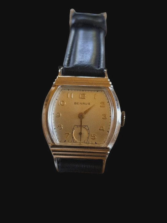 Antique Vintage 1940's Men's Benrus Watch
