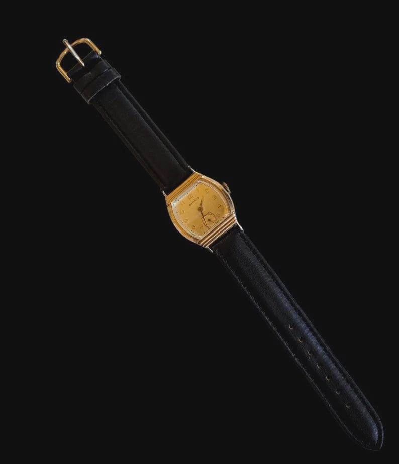 Antique Vintage 1940's Men's Benrus Watch