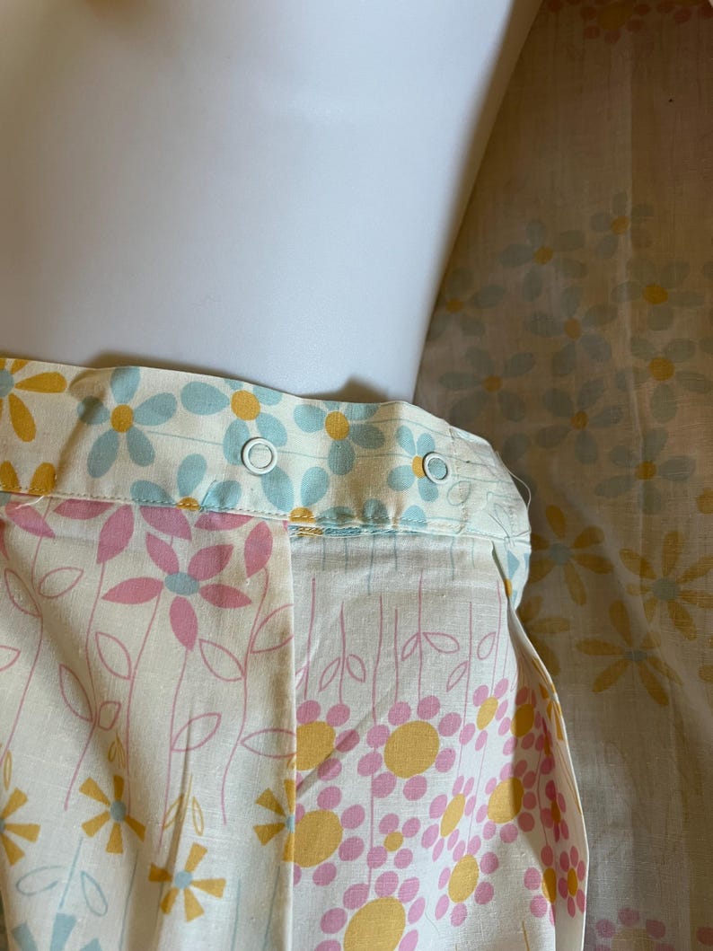 SOLD! NEW ARRIVAL! 1950's Rare Large Size Vintage 100% Cotton Lounging PJ's