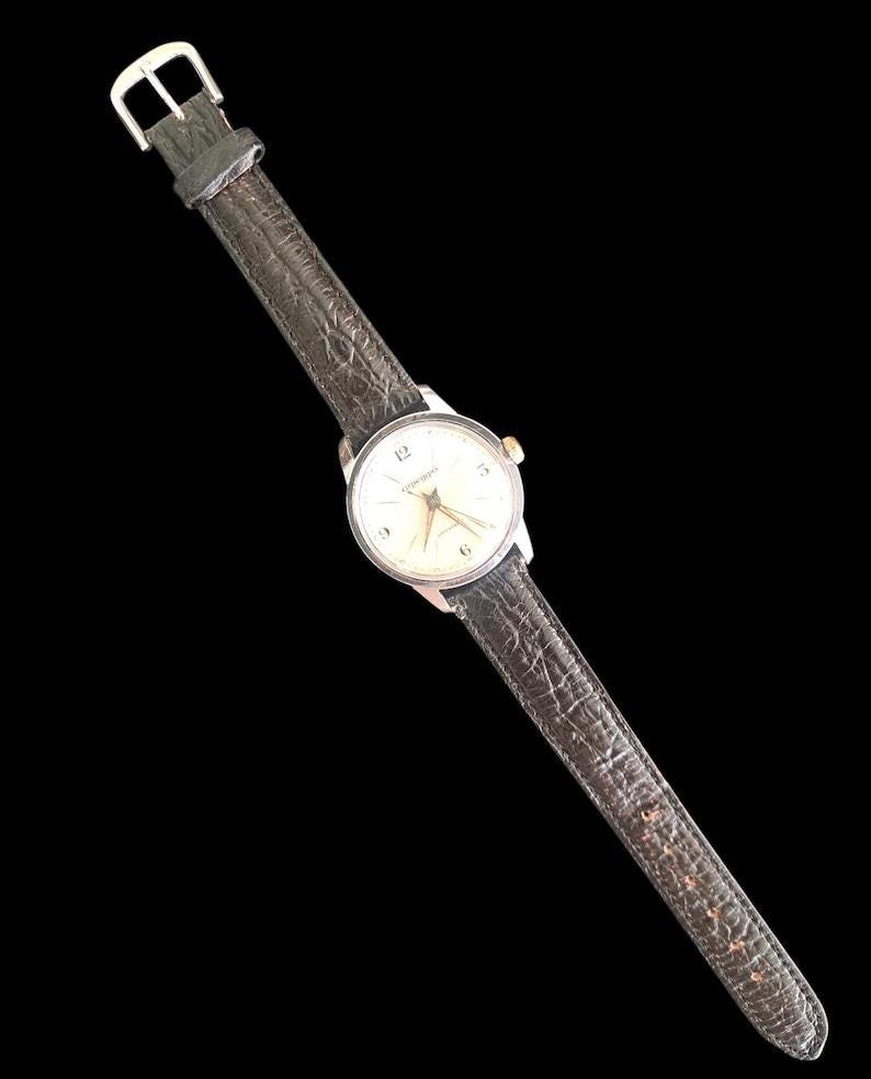 Antique Vintage 1960's Arpeggio Mechanical Men's Watch Classic Wind-up Watch