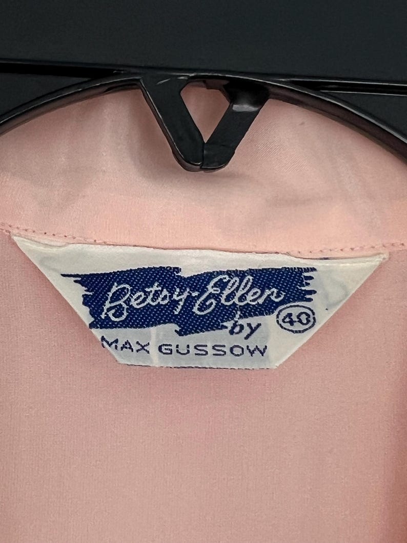 NEW ARRIVAL! 1940's 1950's Rare Vintage Soft Pink Silky Lounging PJ's