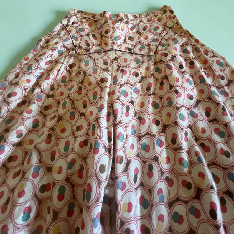 1930's Very Rare Wide Leg Beach Pajama Pants.