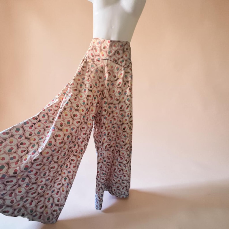 1930's Very Rare Wide Leg Beach Pajama Pants.