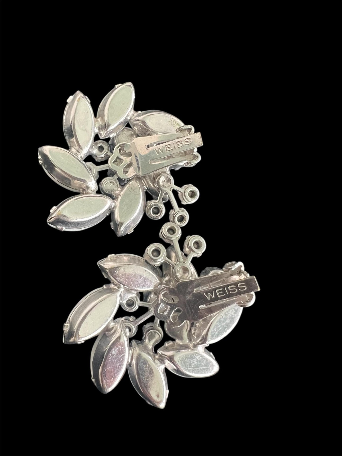 SOLD! 1950 Vintage Rare Weiss Parure Set Necklace Bracelet Earrings Brooch Set Gorgeous Beautiful Perfect