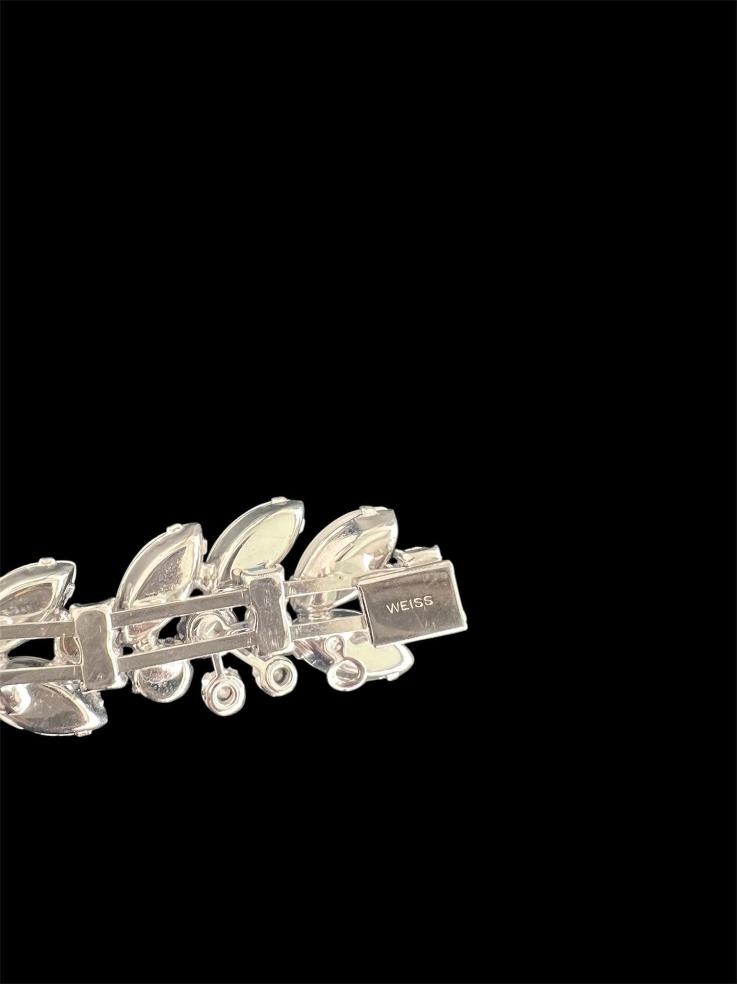 SOLD! 1950 Vintage Rare Weiss Parure Set Necklace Bracelet Earrings Brooch Set Gorgeous Beautiful Perfect