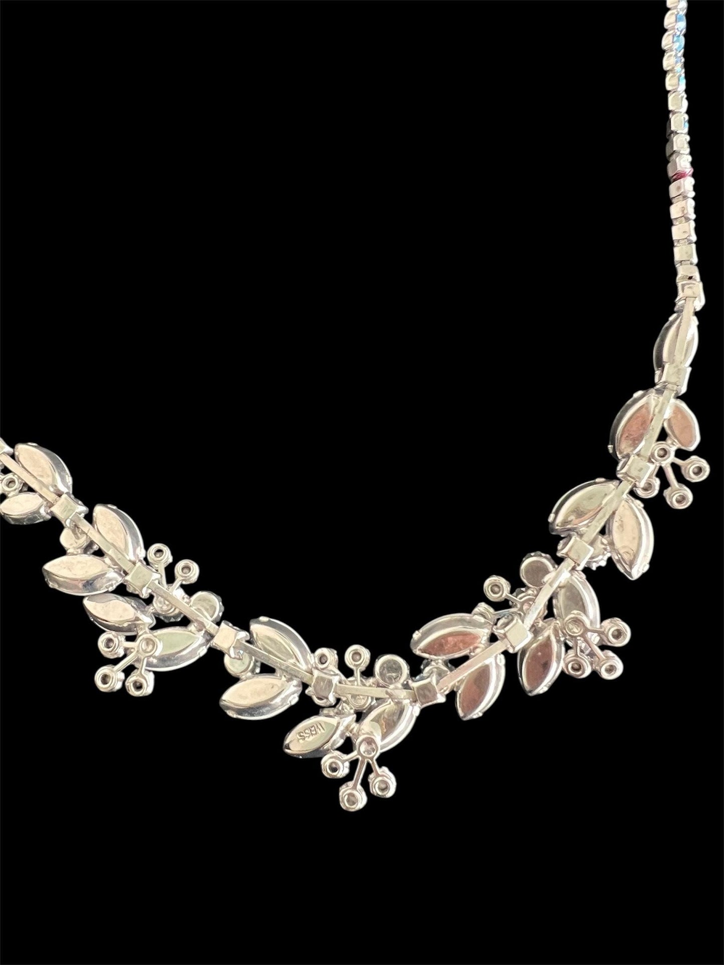 SOLD! 1950 Vintage Rare Weiss Parure Set Necklace Bracelet Earrings Brooch Set Gorgeous Beautiful Perfect