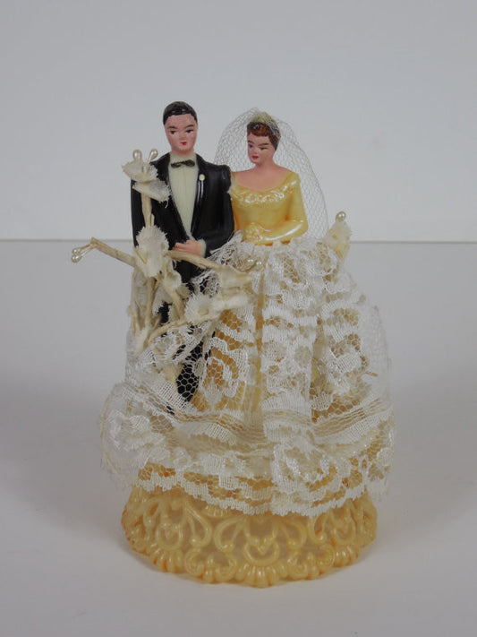 1950 Vintage Original Wedding Cake Topper Perfect