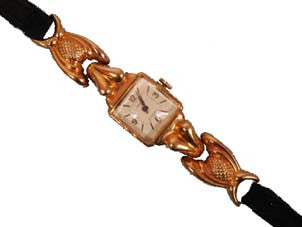 SOLD! 1940 Vintage 18K Gold Estate Imaco Ladies Watch